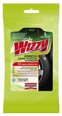 Wizzy Renueva neumáticos, plásticos y sellos.