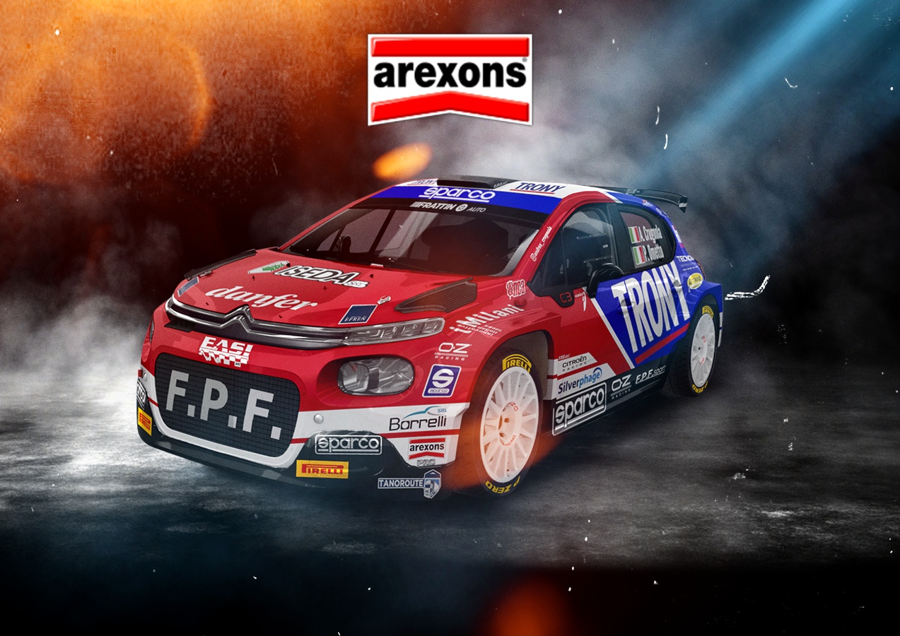 Arexons debutta al fianco di Andrea Crugnola nel CIAR 2025