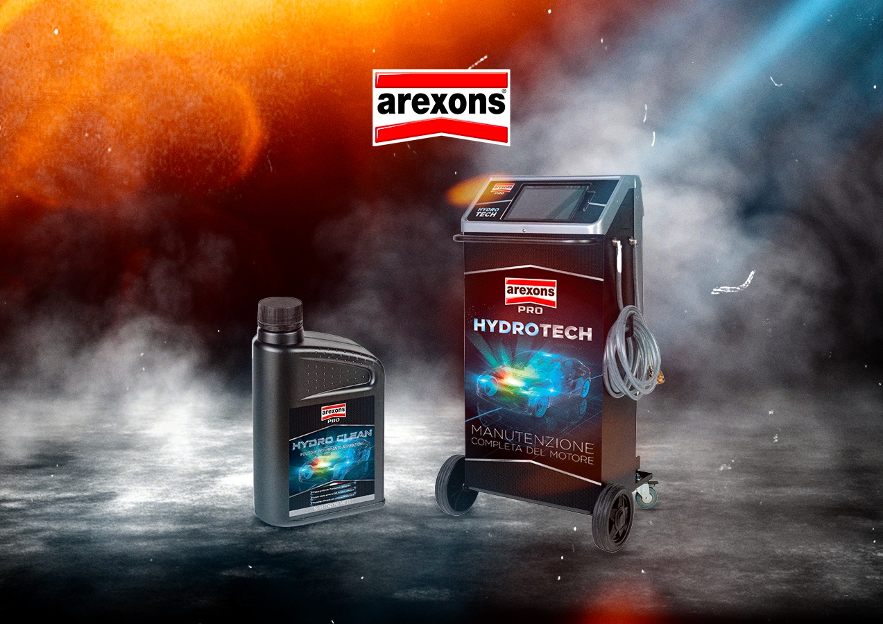 Hydrotech e Hydroclean: la nuova soluzione Arexons PRO per la manutenzione completa del motore