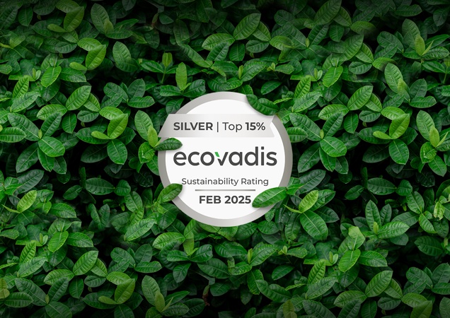 Arexons compie un nuovo passo avanti nella sostenibilità e conferma la medaglia d’argento nel rating EcoVadis 2025