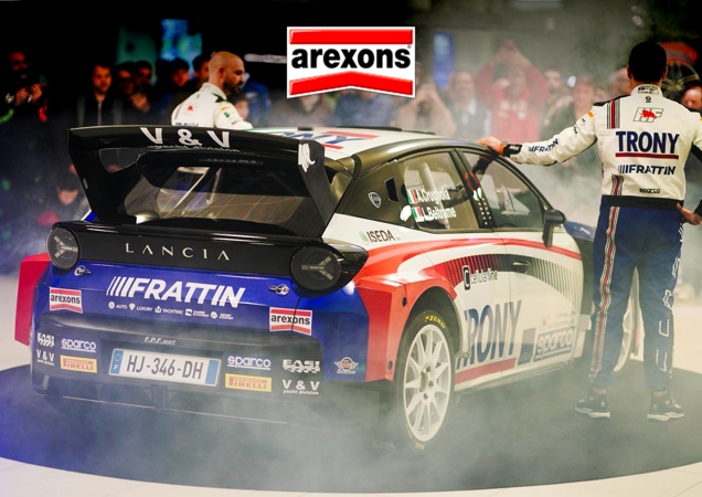 Arexons accelera nel motorsport:  al via la stagione delle sponsorizzazioni con Andrea Crugnola