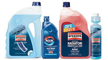 Liquidi lavavetri auto pronto uso - Arexons