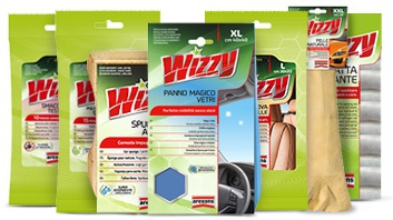 Wizzy detergi vetri: pulizia auto - Arexons