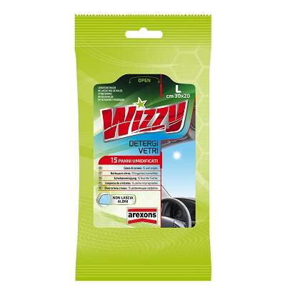 PANNO DETERGENTE VETRI AUTO WIZZY 1617