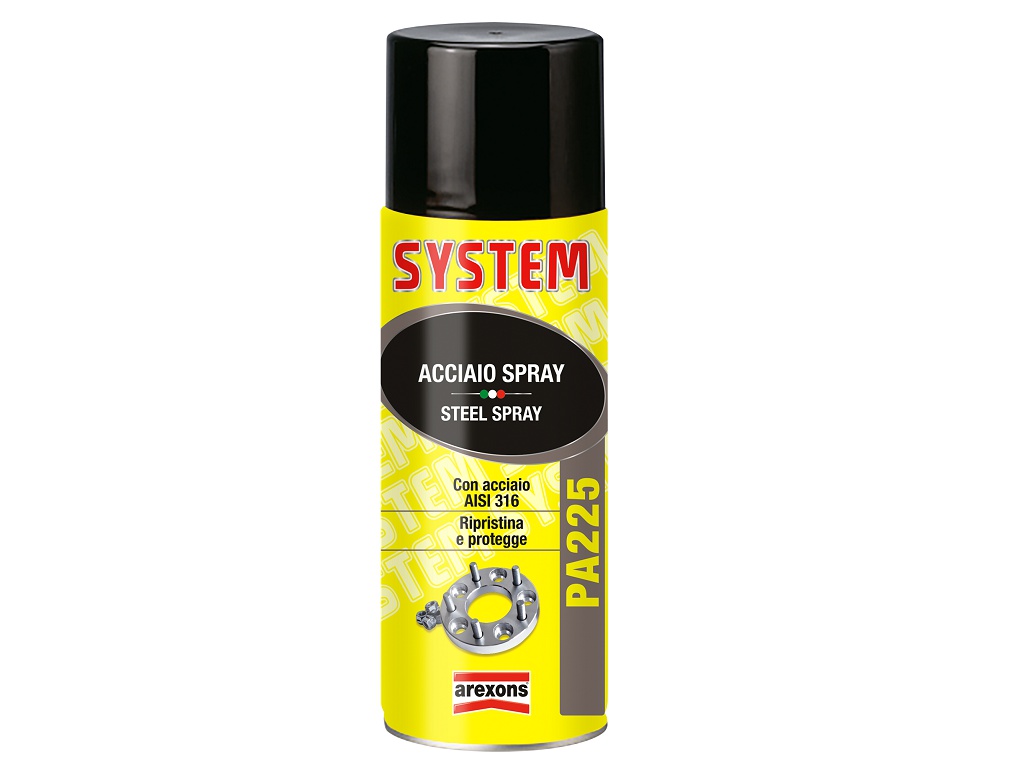 System pa225 acciaio spray ml 400