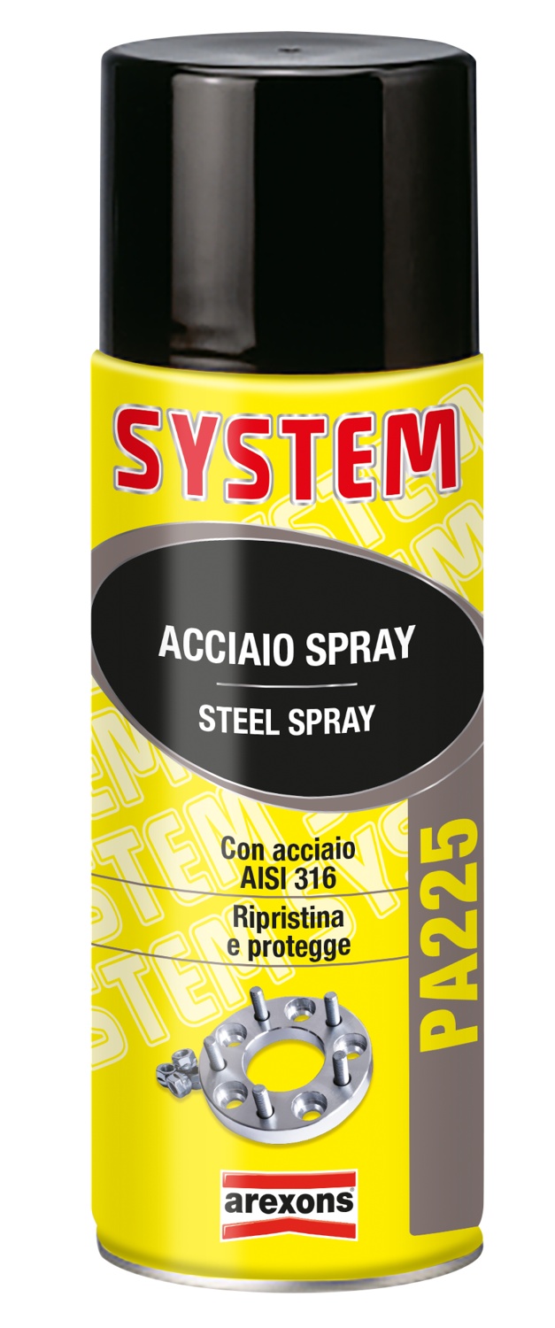 System pa225 acciaio spray ml 400