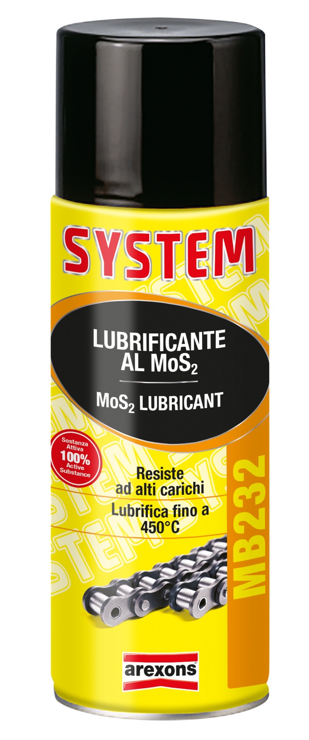 System mb232 lubrificante al mos2 ml 400