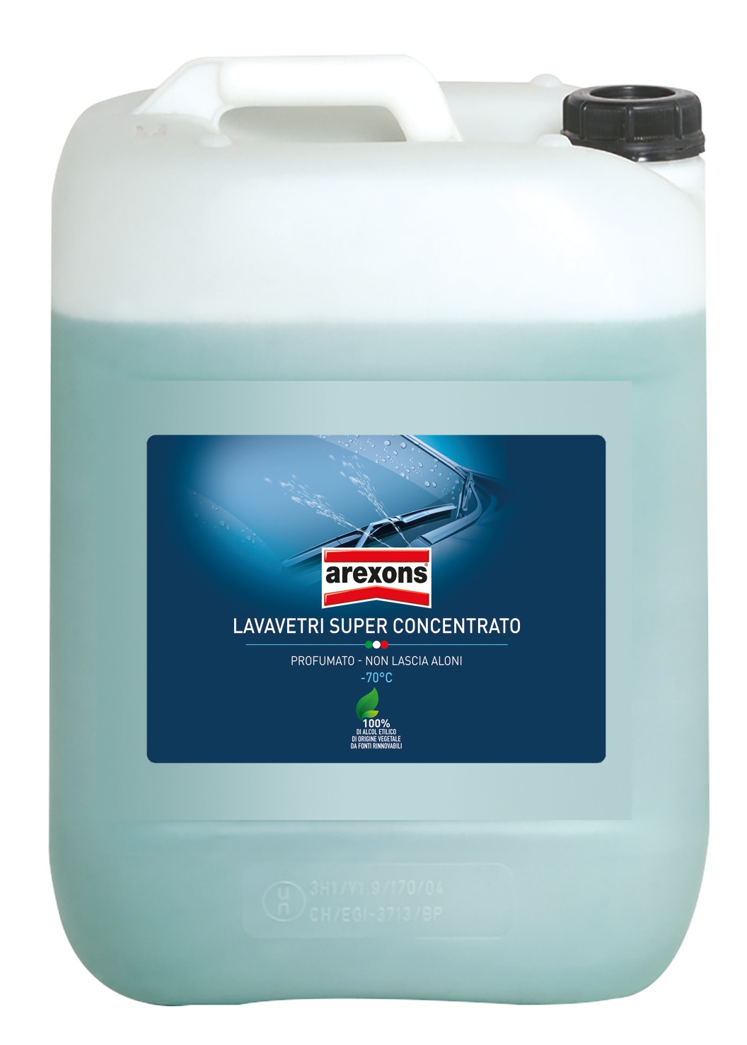 Liquido Lavavetri Arexons Concentrato Vaschette DP1 Visibilità Chiara 50+50  ml