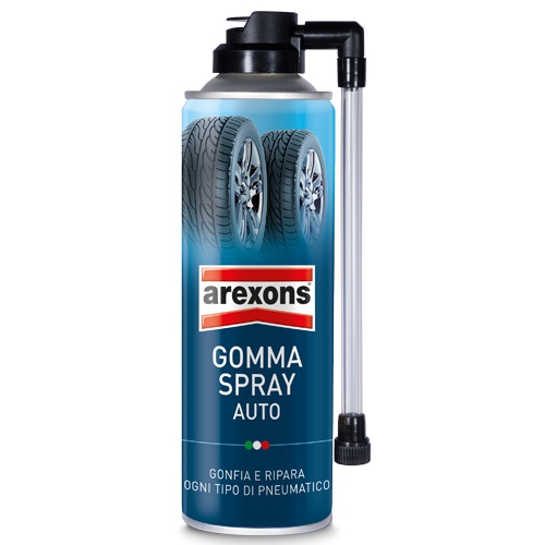 Gomma spray auto: sigilla forature