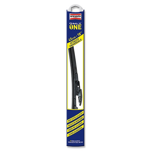 Alca Universal Spazzole Tergicristallo 24/18 Pollici - Set Anteriore Da 600mm E 450mm - Struttura Metallica - Adattatore Gancio A U