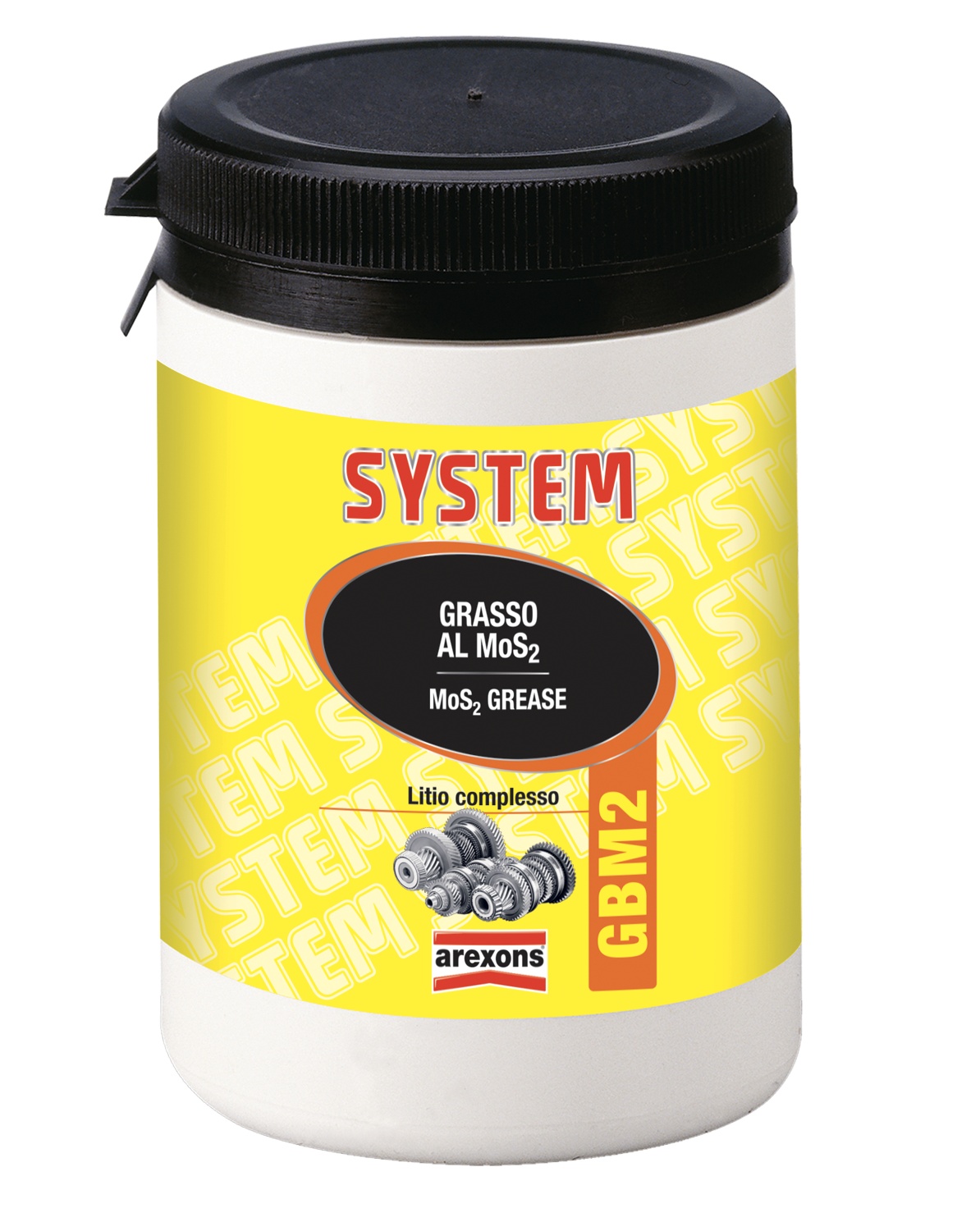 System gbm2 grasso al mos2 - 1l