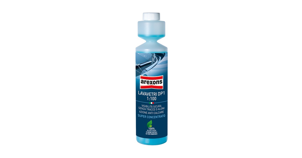 Liquido Lavavetri Detergente Tergicristalli Antigelo Concetrato Arexons DP1  8402
