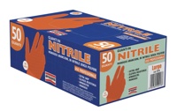 Guanti in Nitrile Arancione L