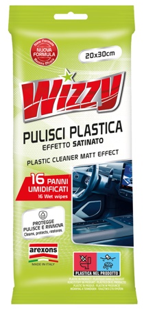 Wizzy Pulisci Plastica Satinato