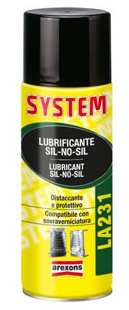 LA231 Lubrificante Sil-No-Sil