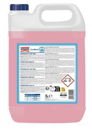 Shampoo effetto "Snow" rosso