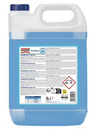 Shampoo effetto "Snow" blu