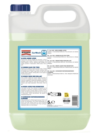 Nero Gomme Lucido 5L