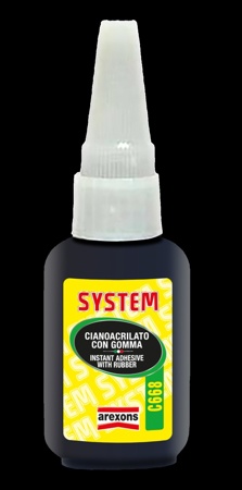 C668 Cianoacrilato con gomma