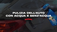 Lavaggio dell’auto con e senza acqua